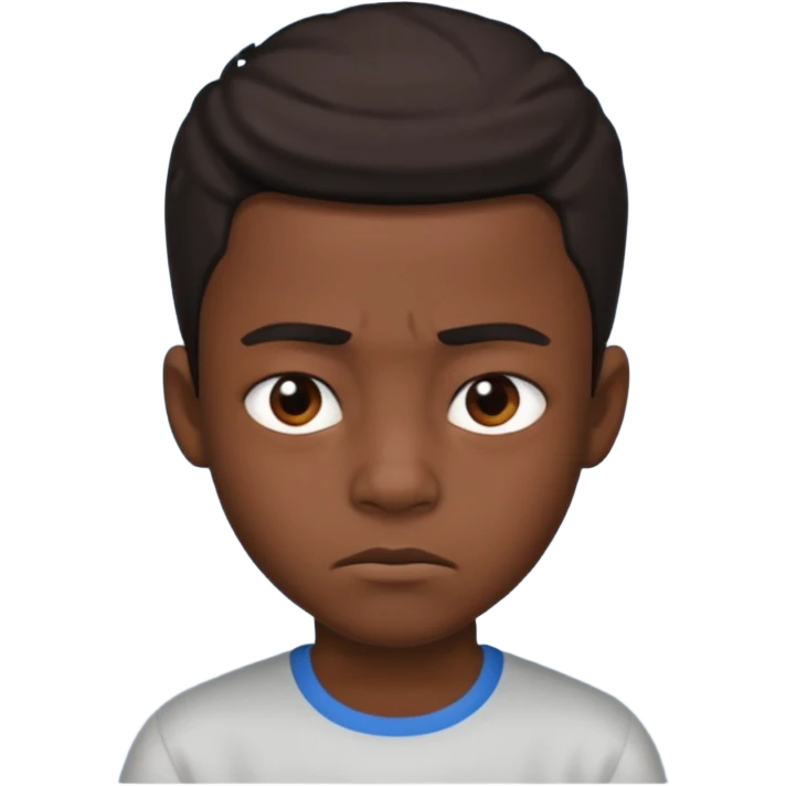 black boy stewling emoji