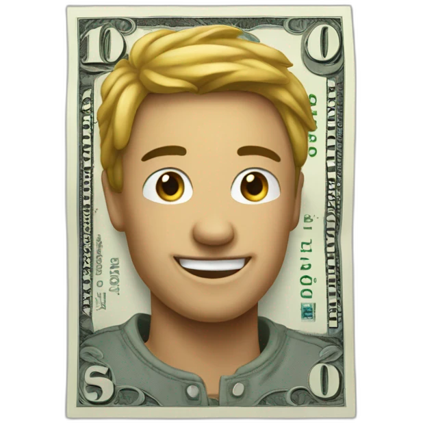 an emoji with the dollar amount of ten million emoji