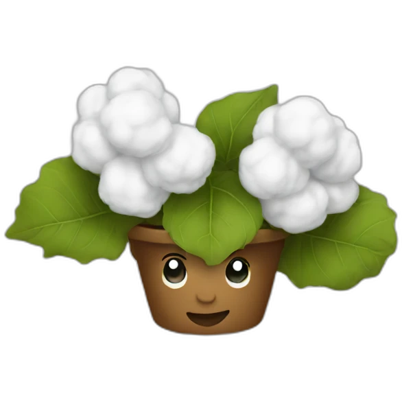 Cotton emoji