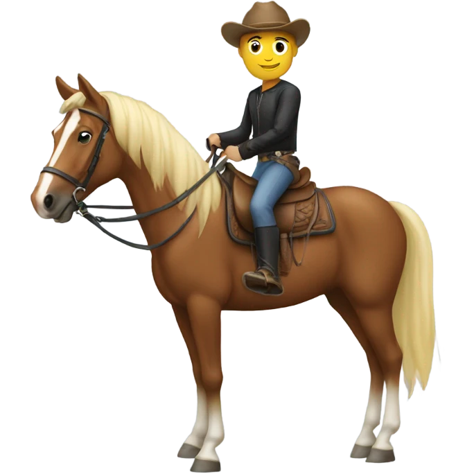 Horseback riding  emoji
