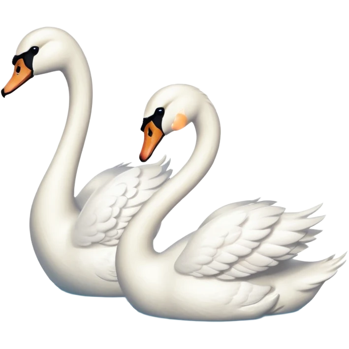 Du und ich für immer 2 swan  emoji