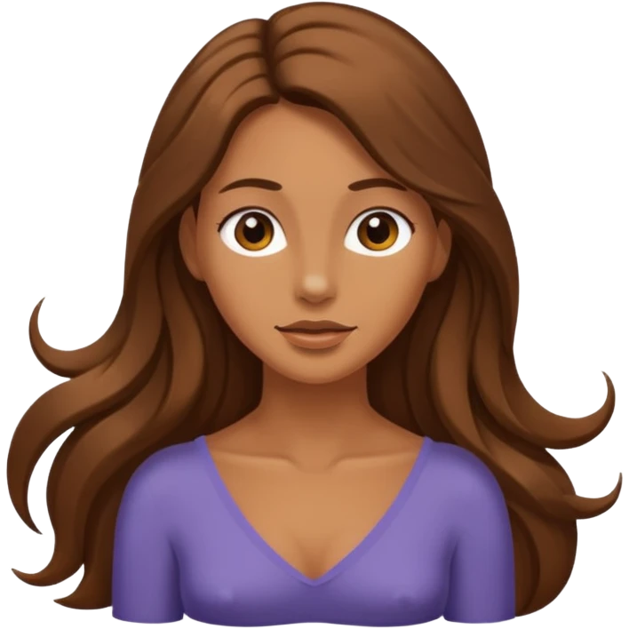 Naked Tan woman emoji