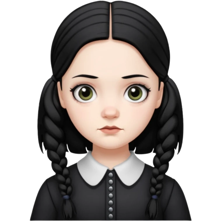 Wednesday Addams emoji