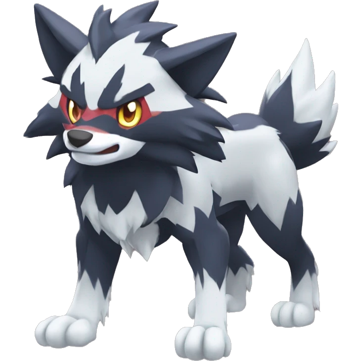  Incineroar Zoroark Lycanroc Fakemon emoji
