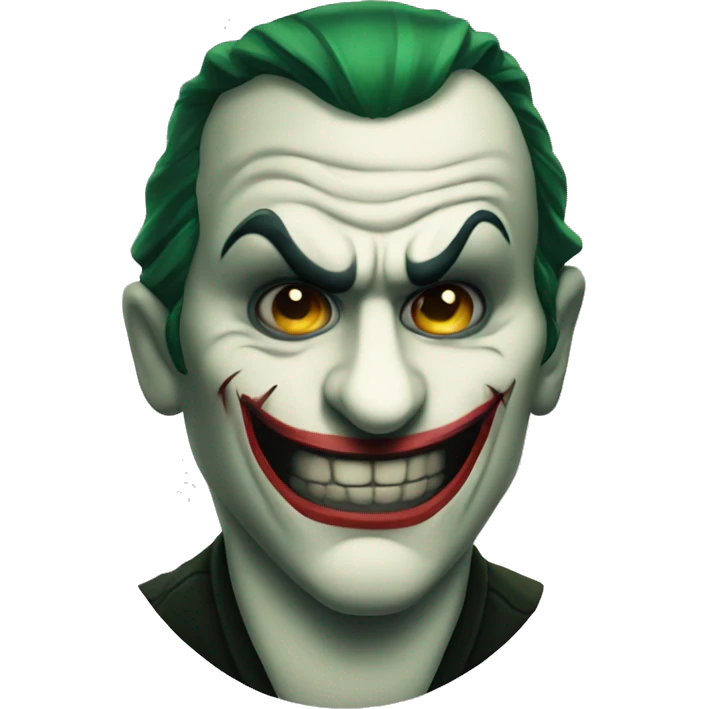 poker face Joker stare emoji
