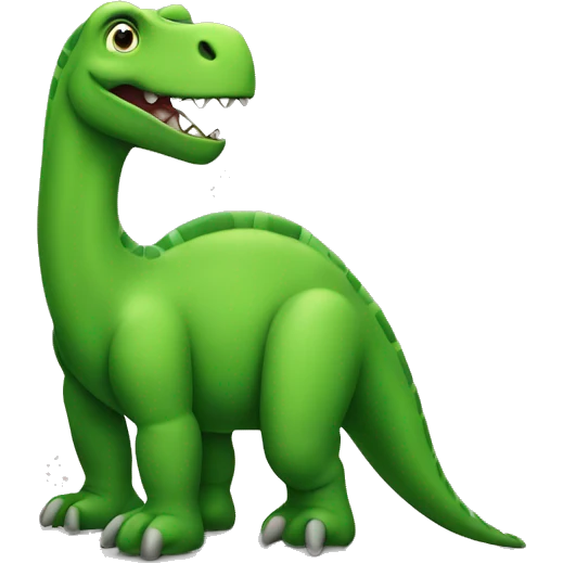 Green Dinosaur emoji