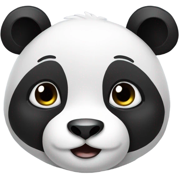 Cute panda emoji