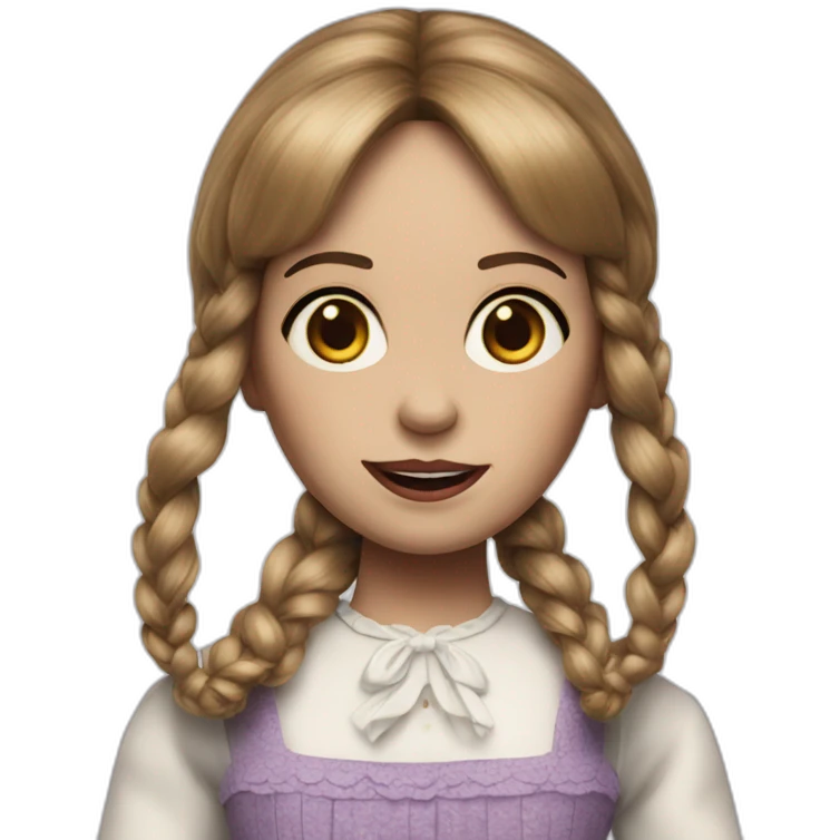 Annabelle conjuring movie doll emoji