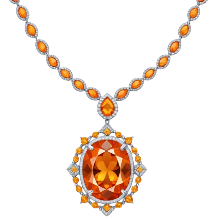 fantasy-magic-orange-necklace-diamonds emoji