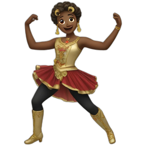 Caporal dancing emoji