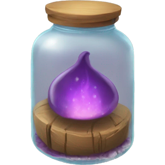 Spell jar  emoji