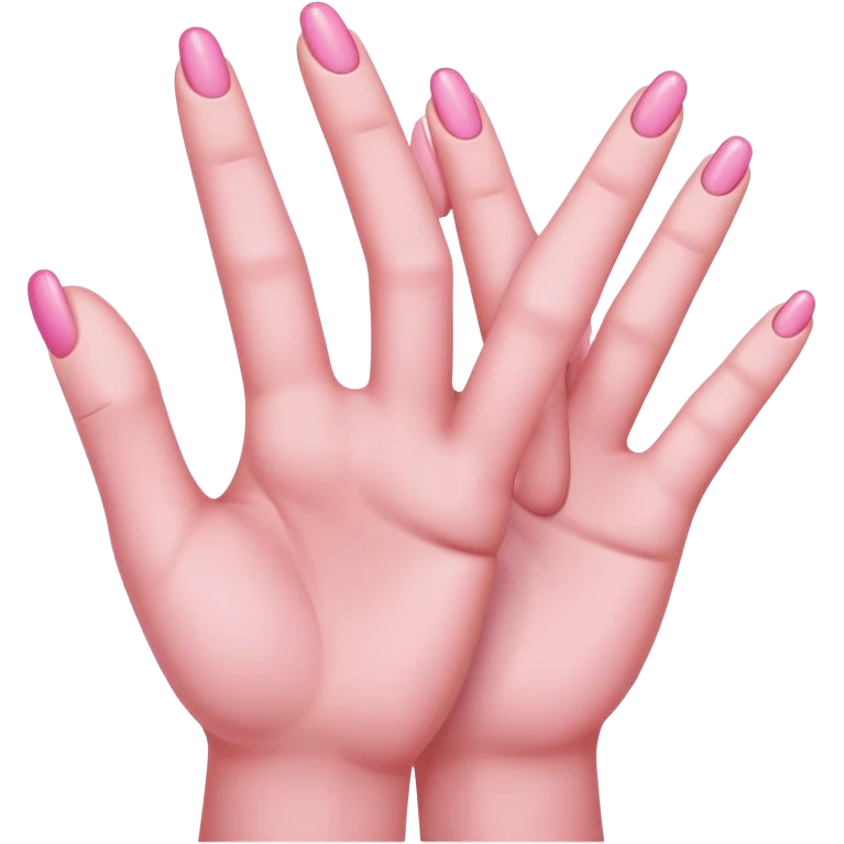 Interlocked pinkie fingers emoji