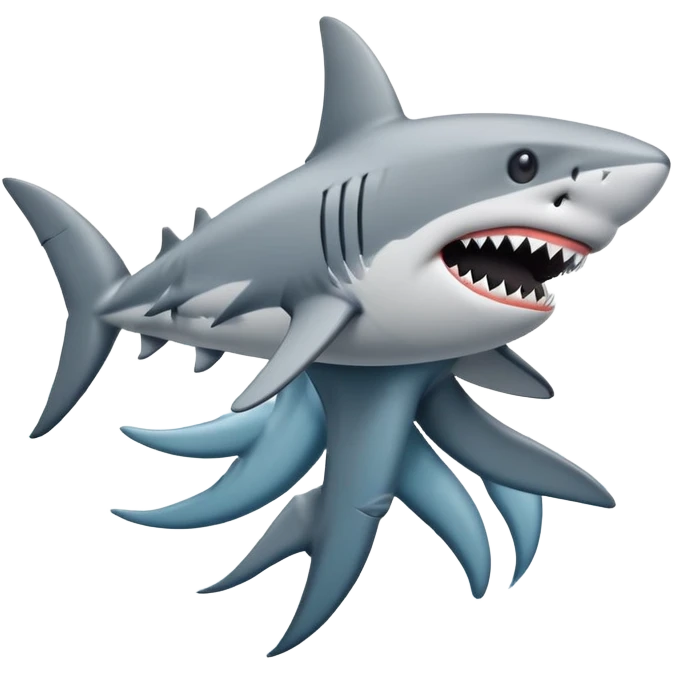 tornado made of sharks emoji