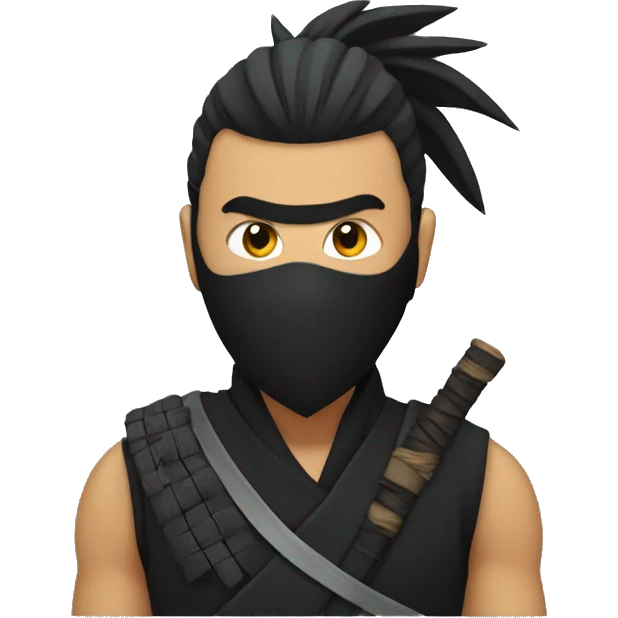 Ninja with a Mohawk  emoji