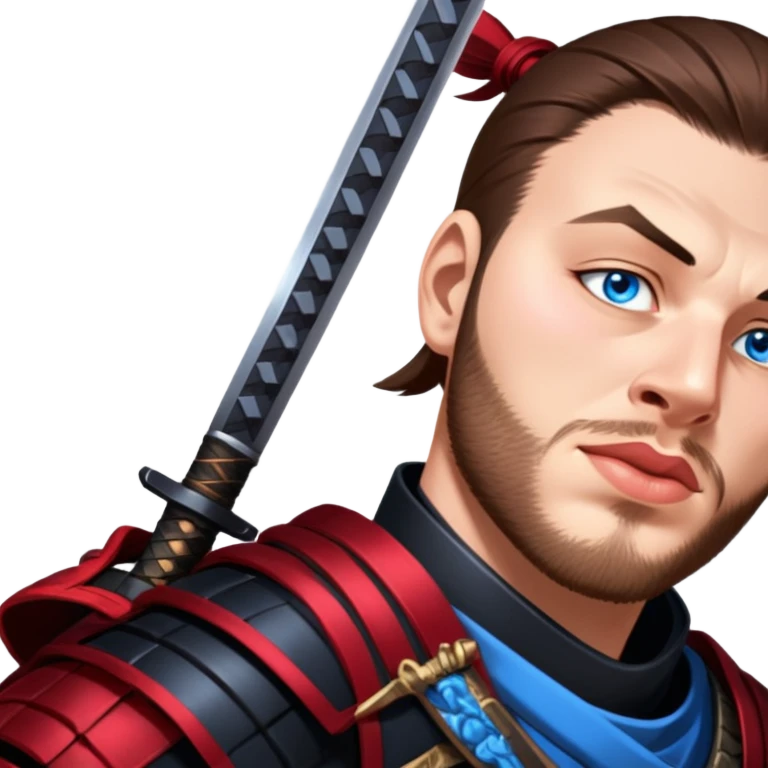 Fierce Samurai emoji