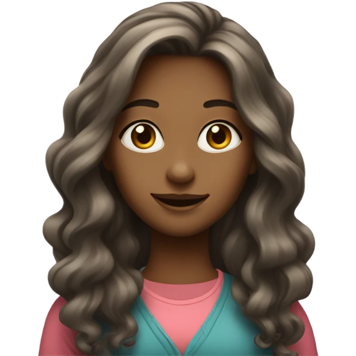 Beautiful girl emoji