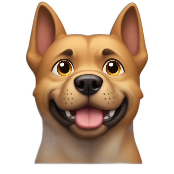 muscular-dog emoji