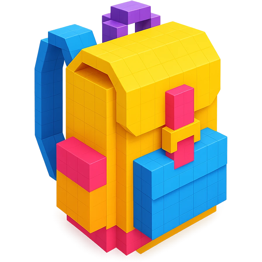 School bag emoji