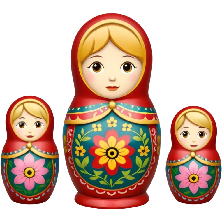 Matryoshka doll emoji emoji