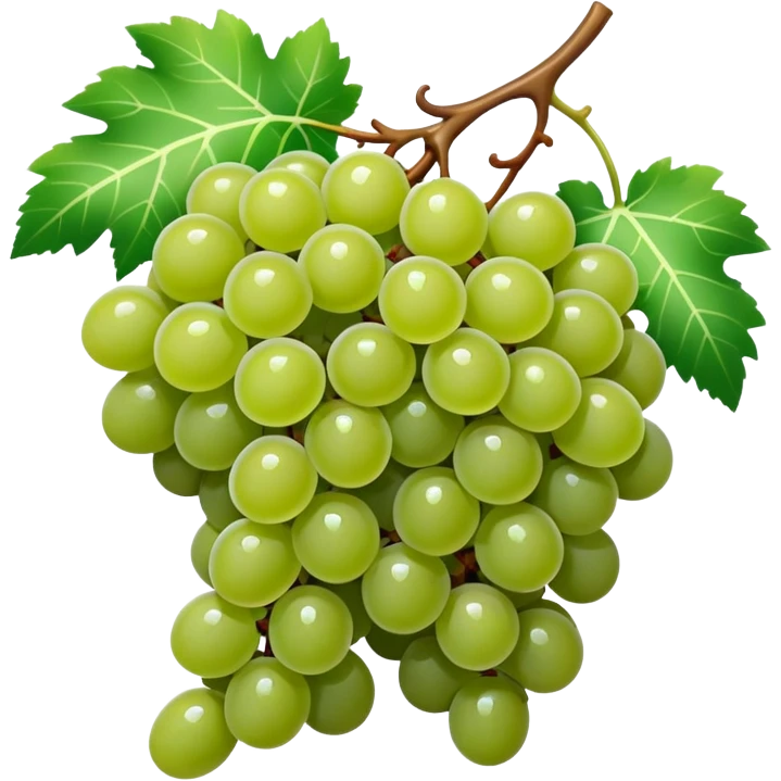 🍇🤍💚 emoji