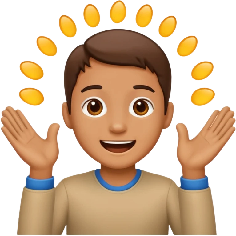 with applause please emoji
