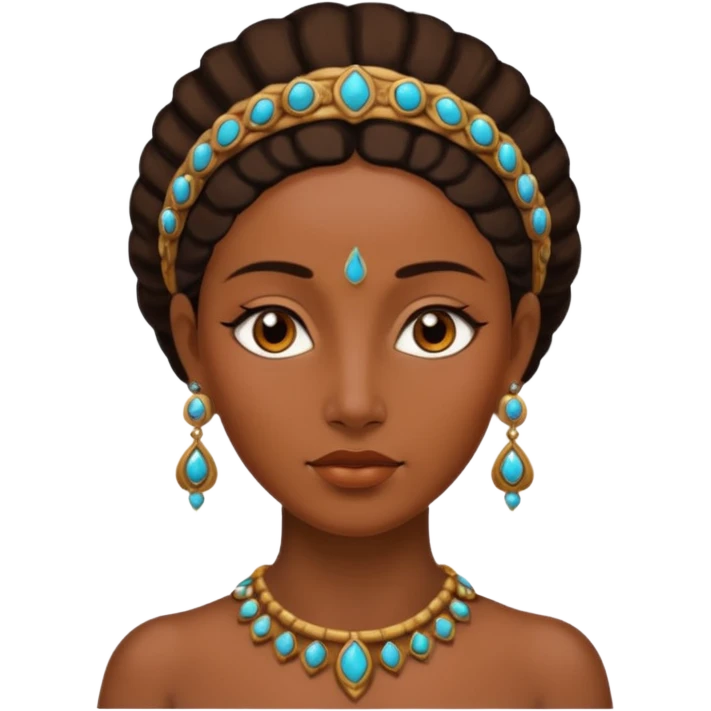 Ancient Women with Earrings emoji