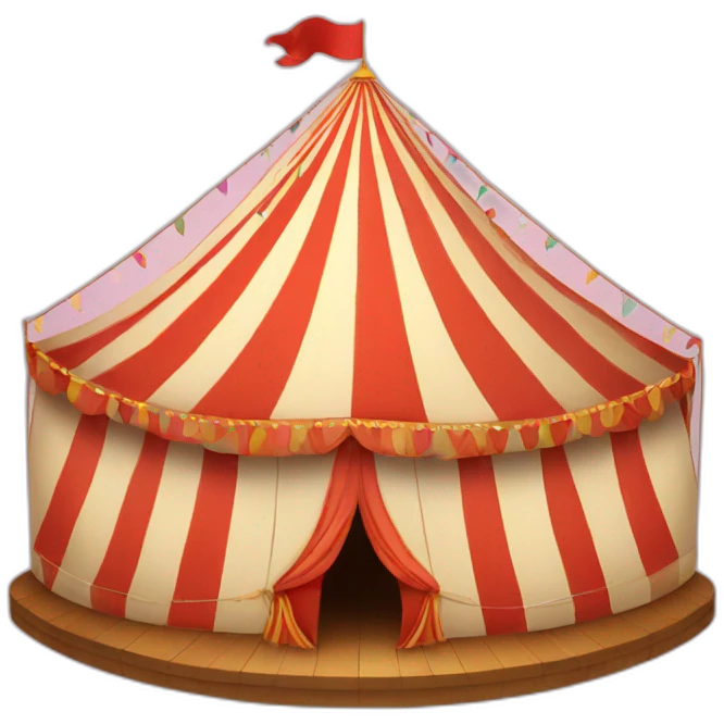 circus tent emoji