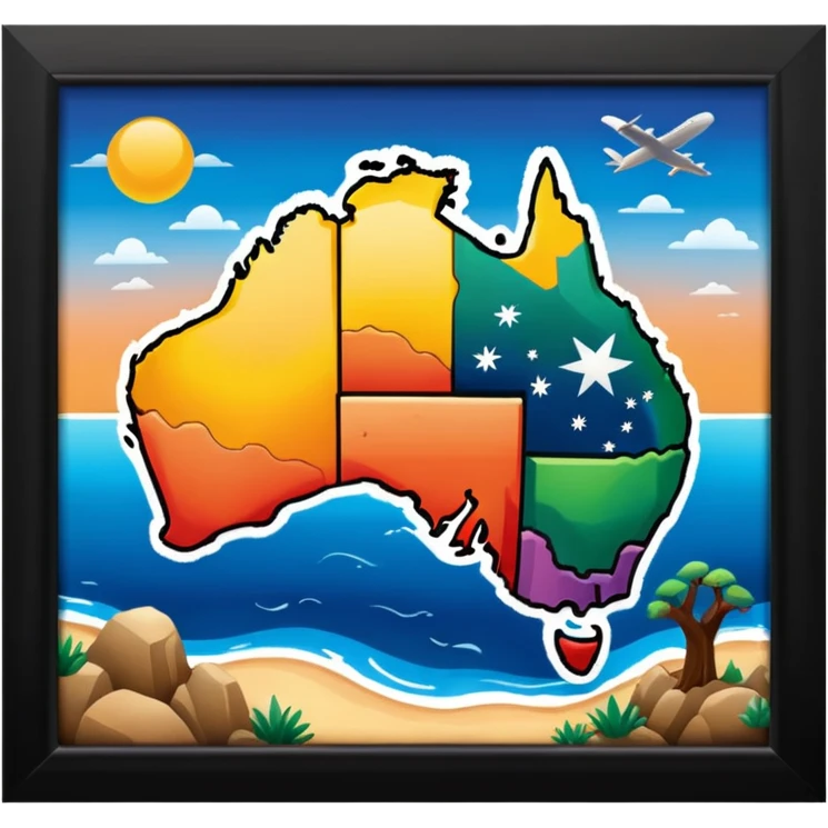 A picture of australia emoji