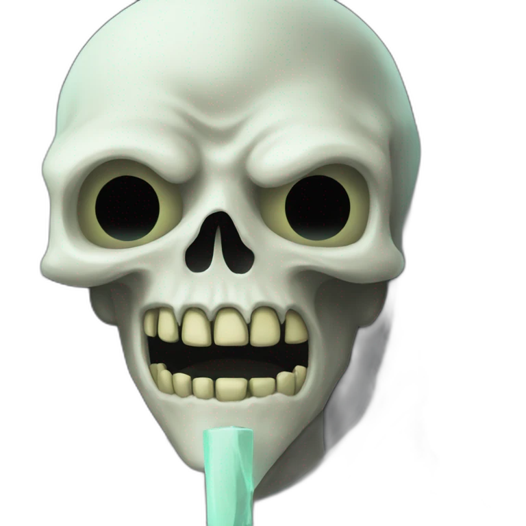 the lich adventure time closeup emoji