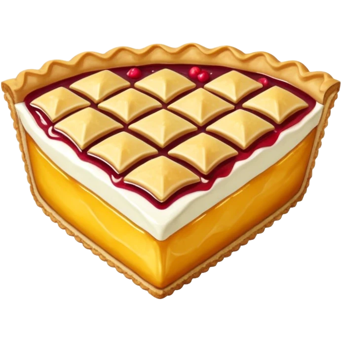 slice of fruit pie emoji
