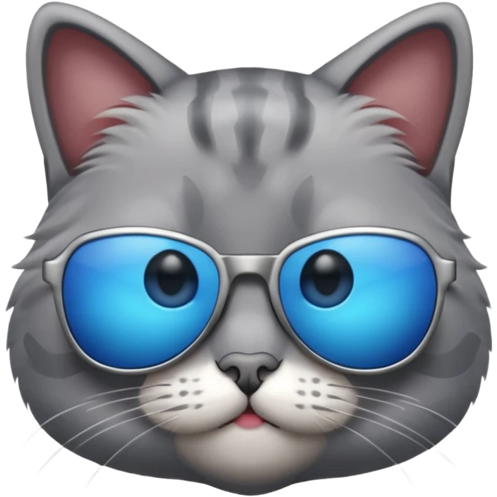 Cat wearing sunglasses emoji