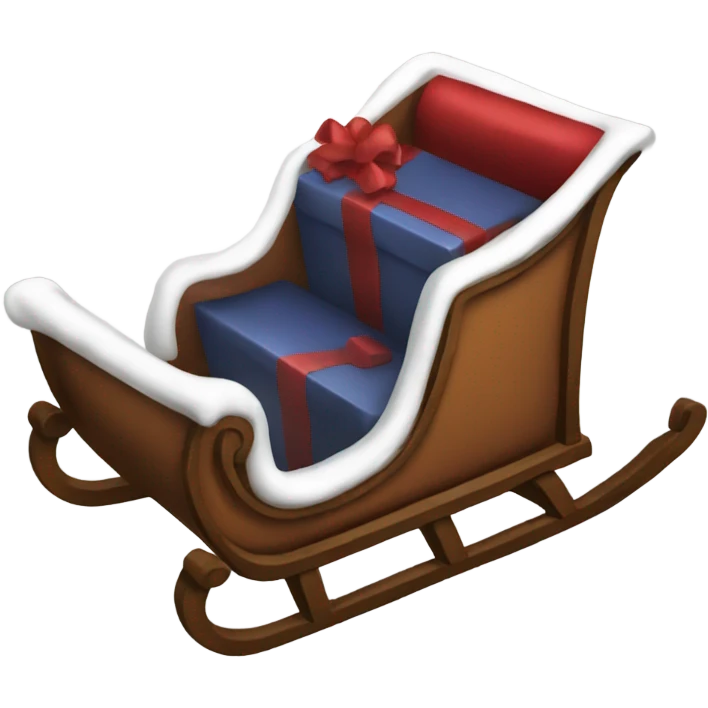 Sleigh emoji