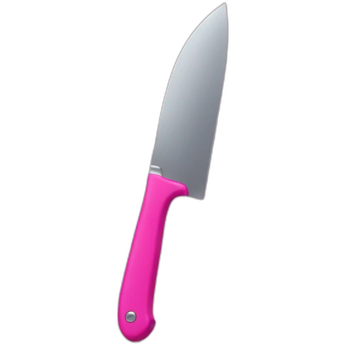 pink knife  emoji
