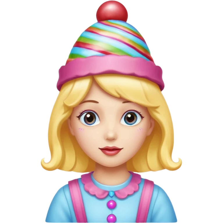 candy hatted girl from candyland emoji