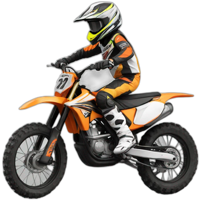 Moto cross emoji