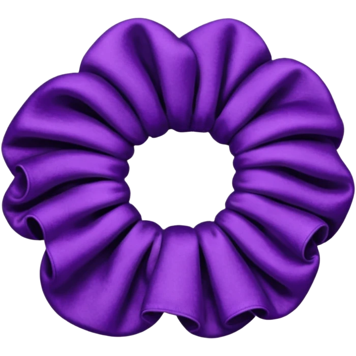 hair scrunchie emoji