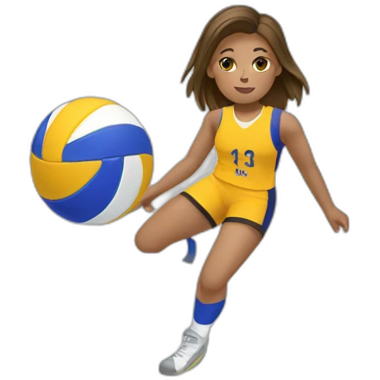 Handballeuse et handballeuse emoji