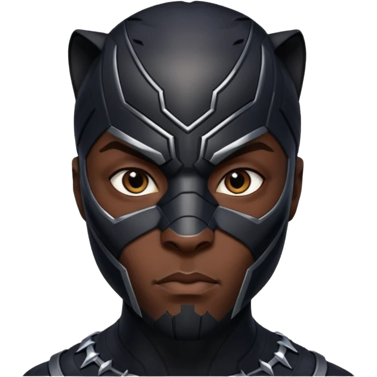 black panther marvel movies character face only emoji