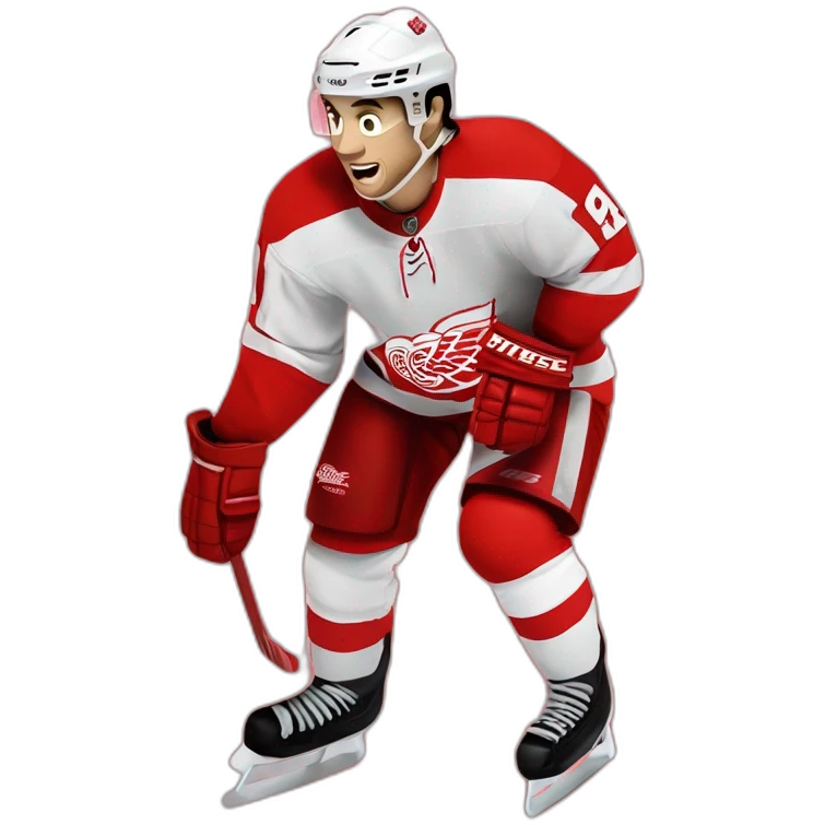 detroit redwings hockey emoji