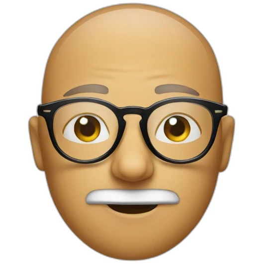 nose wearing glasses emoji