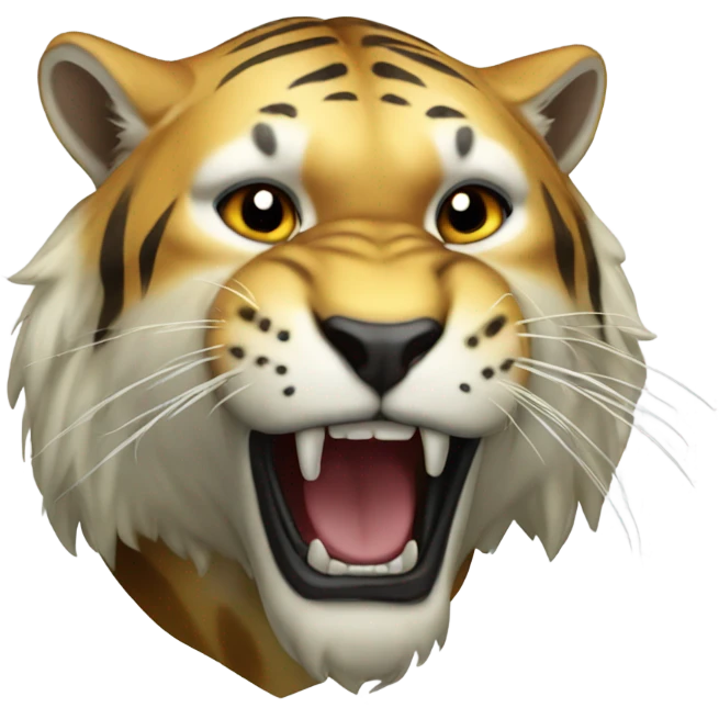 Sabertooth tiger emoji