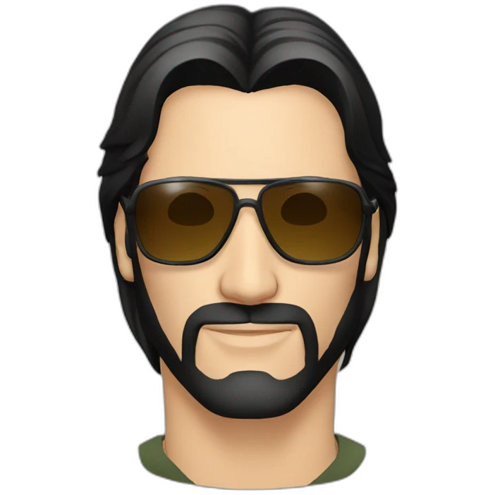 keanu Reeves sunglasses emoji