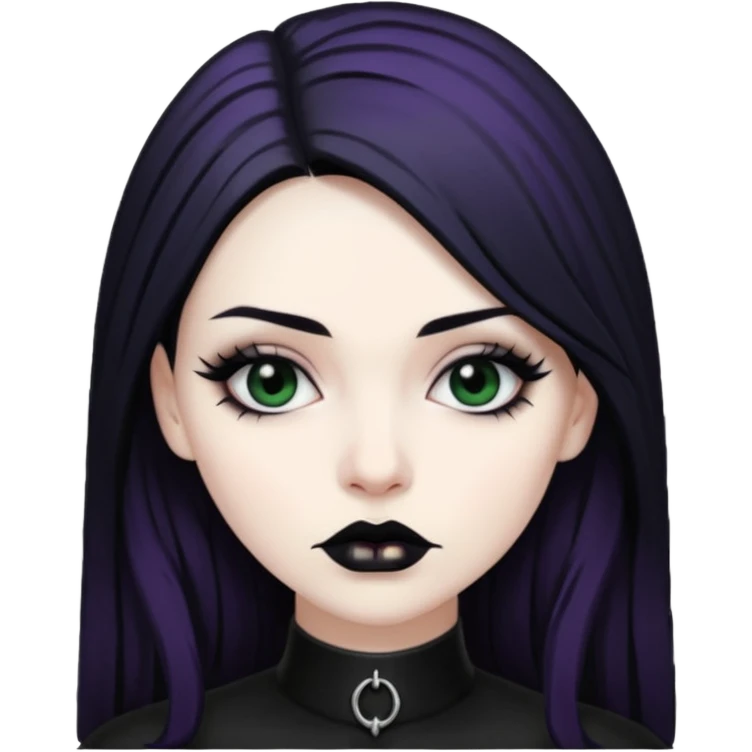 Raven goth emoji