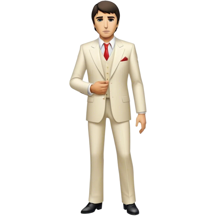 fullbody Tony Montana Suit emoji