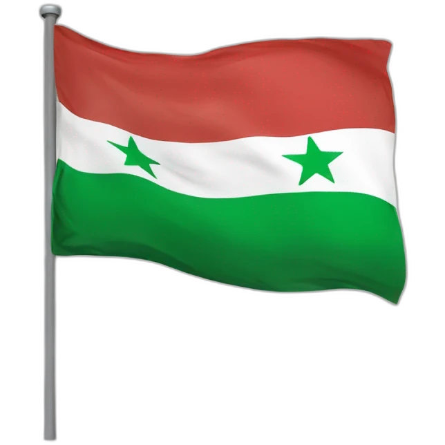Free syrian flag emoji