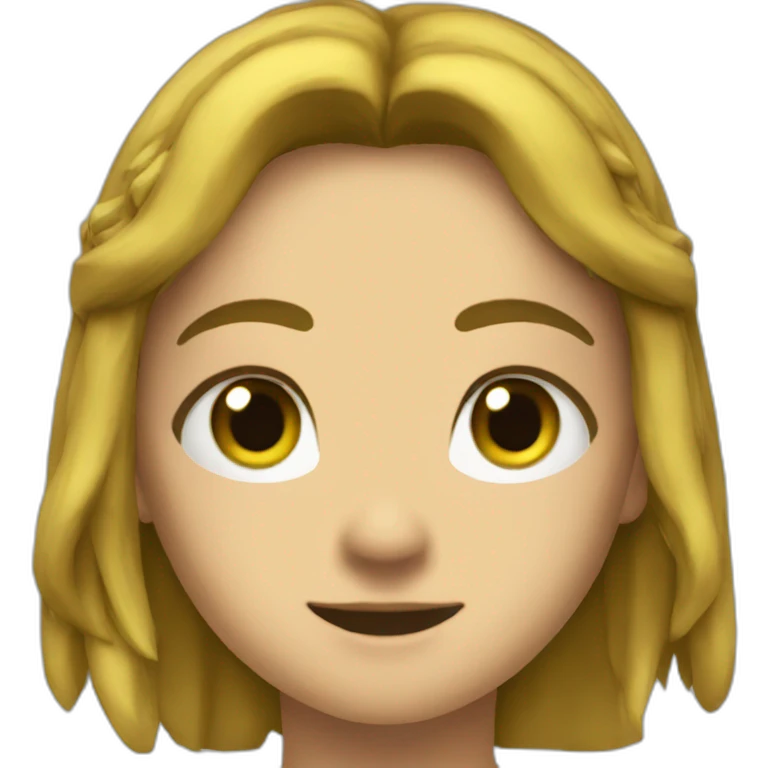 Zelda from the legend of Zelda emoji