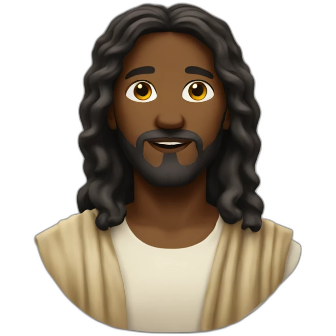 Black jesus emoji
