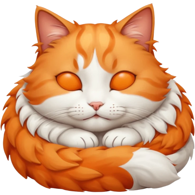 Sleepy kitty emoji