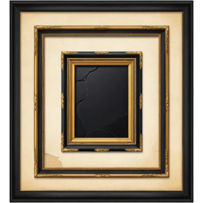 Old painting in the auction emoji