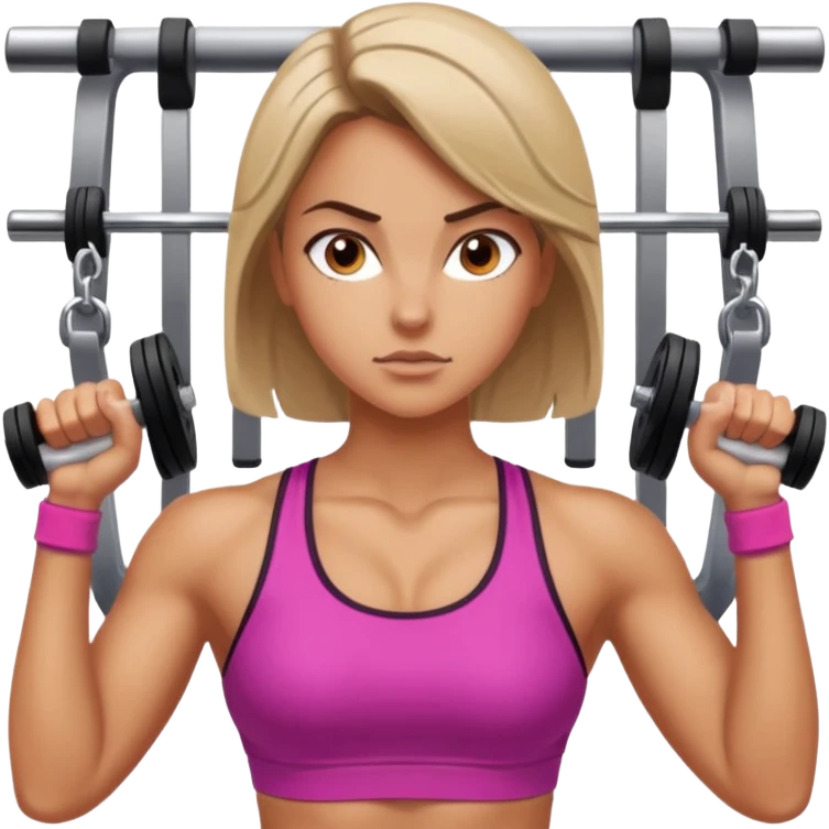 girl gym emoji